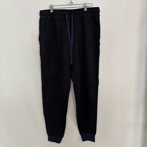 Banana Republic Men’s Birdseye Fleece Jogger Navy Size M